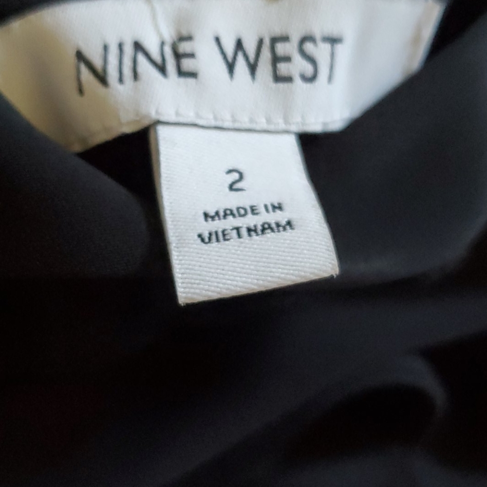 🆕️ NINE WEST CLASSIC BLACK SLIP ON DRESS 👗 - Picture 7 of 7